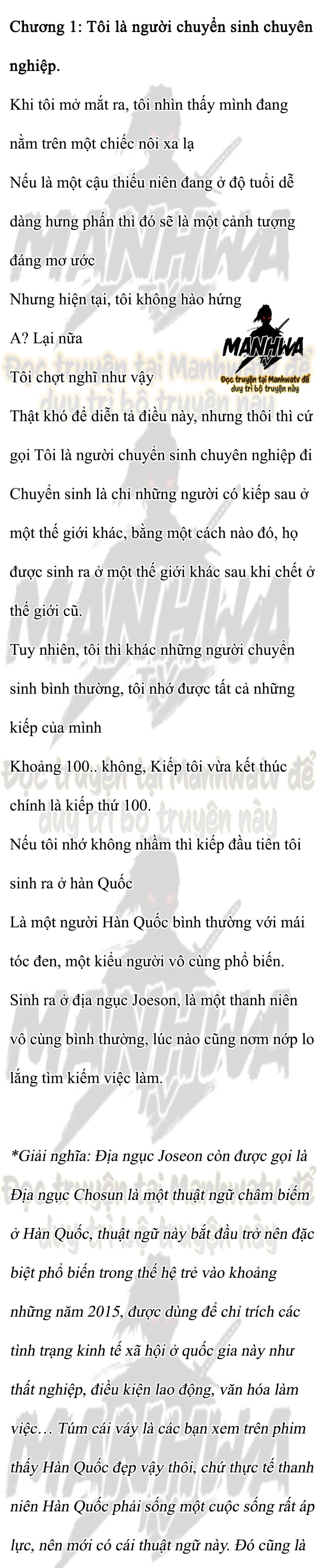 Đọc truyện [NOVEL] Bách kiếp cường giả - Chap 1